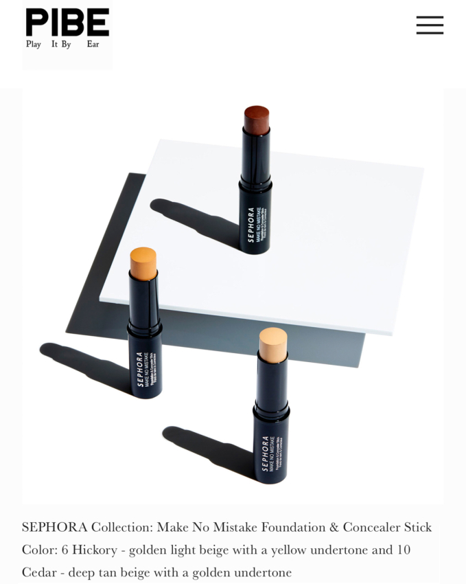 TRICIA HALL - PORTFOLIO - COSMETICS